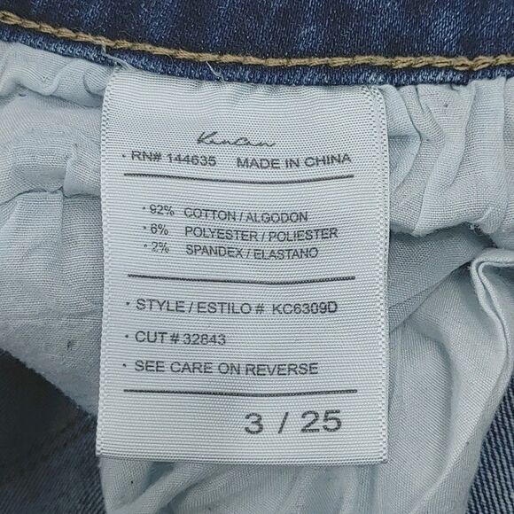 KanCan KC6339D Distressed Skinny Jeans Juniors Sz 3/25 Medium Wash Stretch Denim - Picture 10 of 11